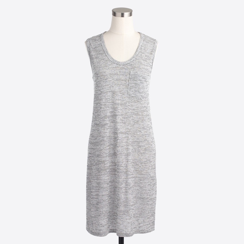 J. Crew Sleeveless Tank Dress | Petite L